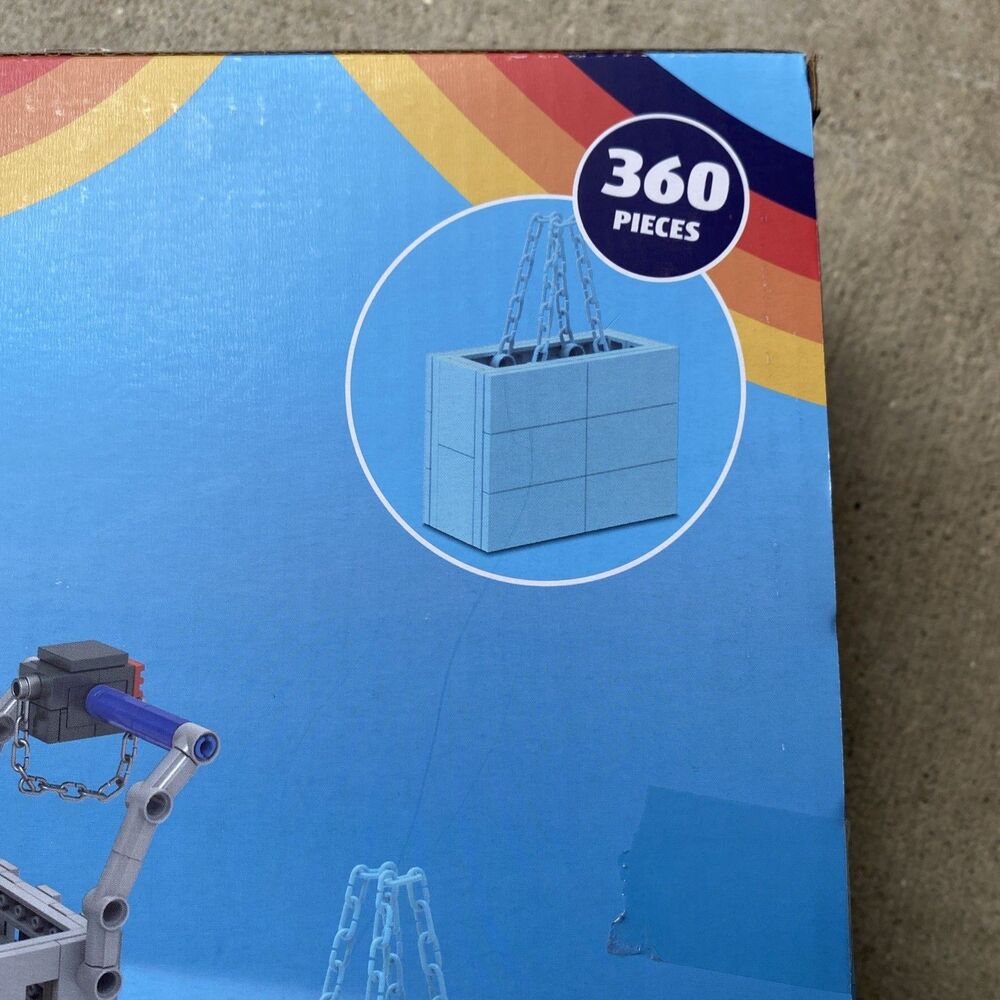 Aldi Play Cart and Bag Building Blocks Toy 360 Pieces NEW Exclusive Hard To Find - Picture 5 of 5